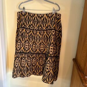 jones new york Cotton skirt 22W Lined In Black